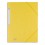 ELBA Chemise 3 rabats et élastique Eurofolio Prestige, en carte lustrée 7/10e jaune