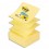 POST-IT Recharge Z-notes 100 feuilles 7,6 x 7,6 cm jaune