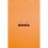 RHODIA Bloc de direction couverture orange 80 feuilles détachables format A4+ réglure 5x5