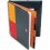 OXFORD Cahier spirale ORGANISERBOOK en polypropylène orange 160 pages perforées 80g ligné 6 mm 21 x 31,8 cm