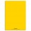 CONQUERANT Cahier piqûre 96 pages Seyès 21 x 29,7 cm. Couverture polypropylène jaune