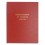 LE DAUPHIN Piqûre pour enregistrement du courrier arrivée 80 pages couverture rouge en 24 x 32 cm