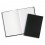 ELVE Registre toilé folioté 1 à 200 format 32 x 25 cm, 200 pages quadrillé 5x5. Coloris noir