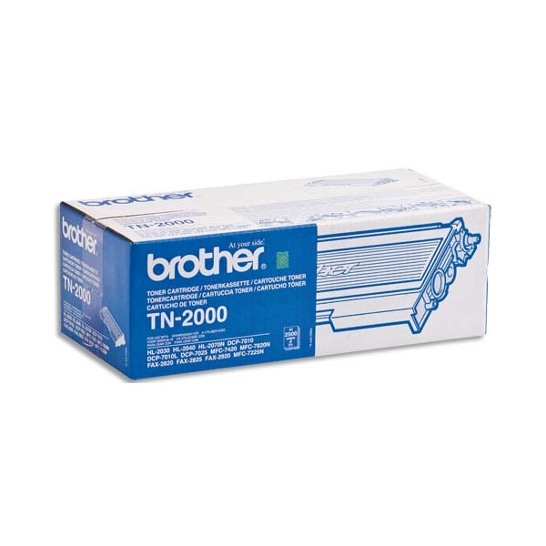BROTHER Cartouche toner laser noir TN-2000
