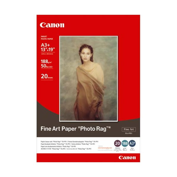 CANON Paquet de 20 feuilles papier photo glacé A4 260g