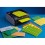 TECHMAY LOGETIQ Boîte de 400 étiquettes couleur 105 x 148,5 mm jaune vif sur format A4