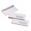 PERGAMY Boîte de 500 enveloppes blanches auto-adhésives 80g format 110 x 220 mm DL fenêtre 45 x 100 mm 