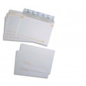 OXFORD Paquet de 50 enveloppes pré-casées blanches auto-adhésives 80g format 114 x 162 mm 